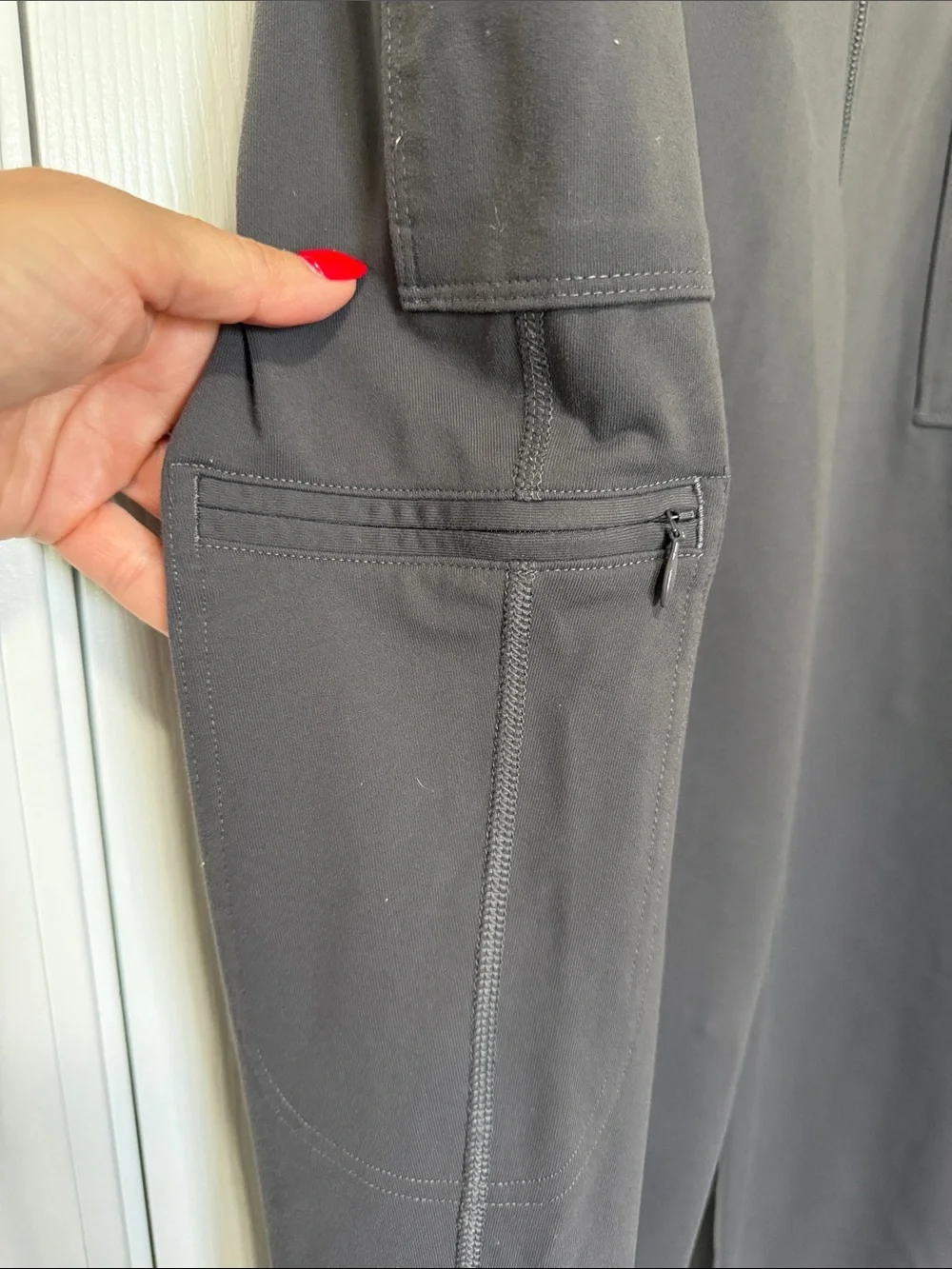 Duluth Trading Co comfortable charcoal